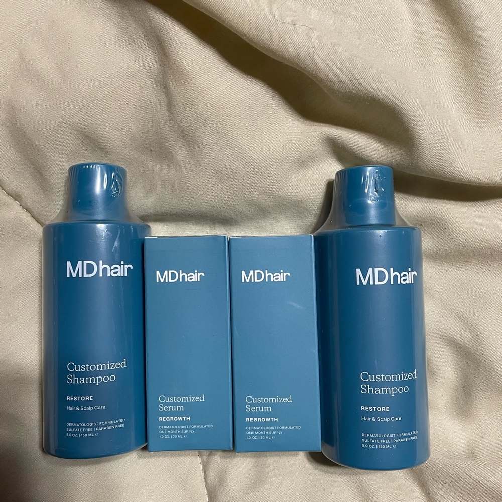 Customized Shampoo and Serum Set -